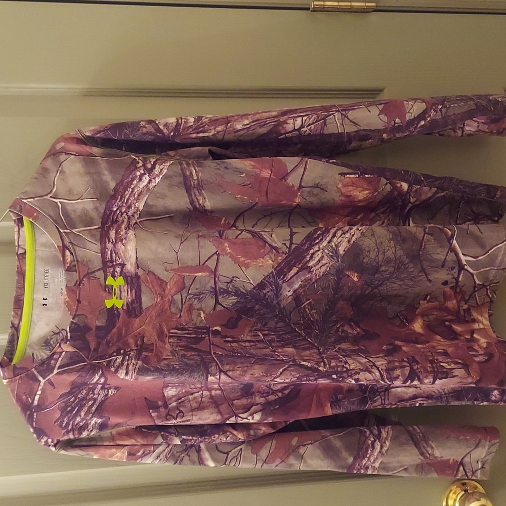 Camo Under Armour Boys Shirt